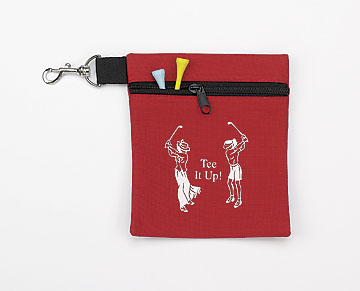 TEE IT UP! CLIP-ON POUCH